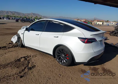 2022 Tesla Model Y from USA, damaged, VIN 7SAYGDEF6NF409540